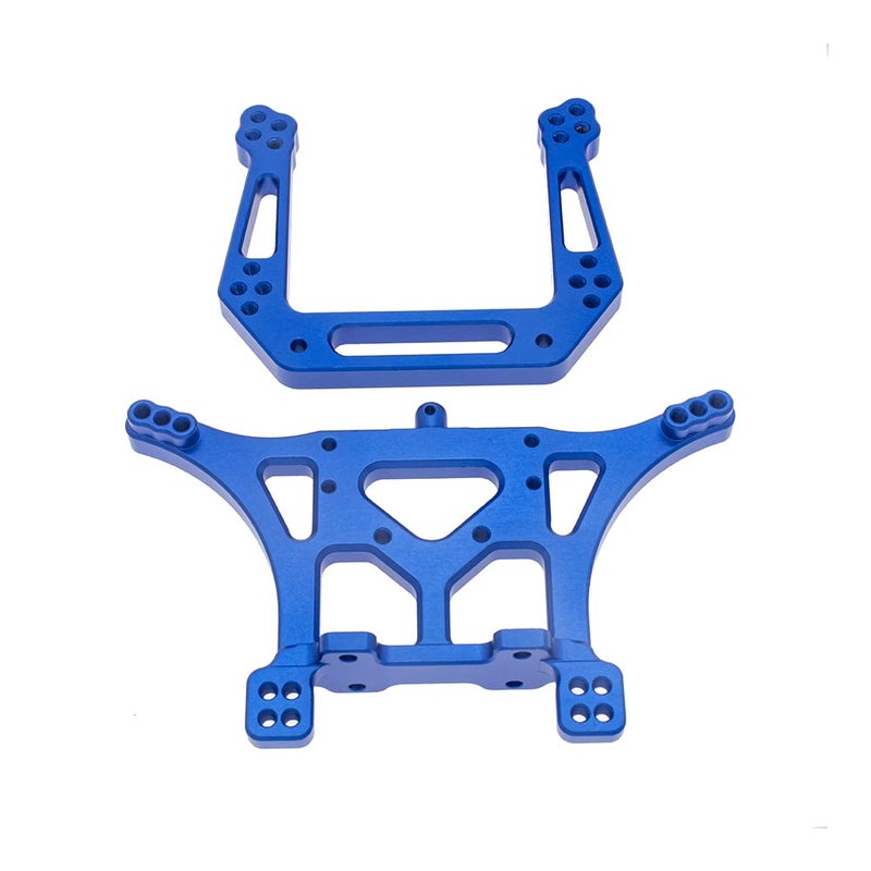 GTHELE Aluminum Front&Rear Shock Tower Set for 1/10 Traxxas Slash 2WD Stampede Rustler VXL RC Car Upgrade Parts Replacement of 3638 3639 - Image 2